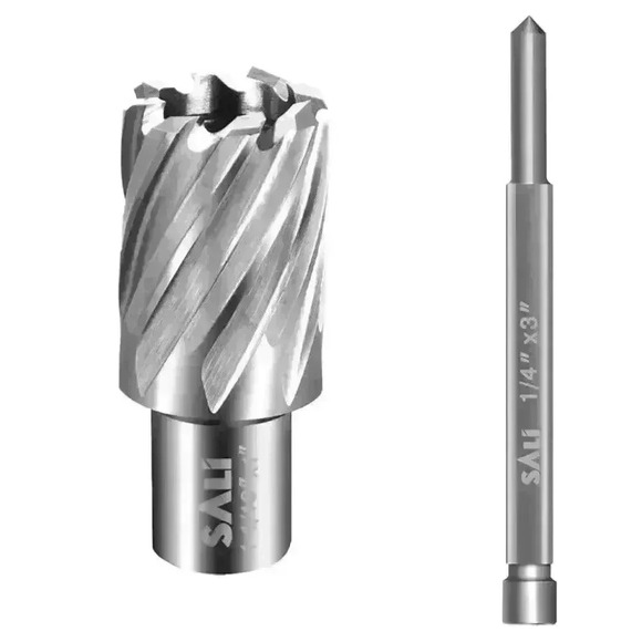 SALI Annular Cutter Diameter 1 Inch with Weldon Shank 3/4" - Picture 1 of 5